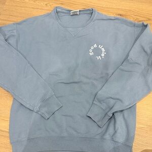 Branded Blue Sweatshirt